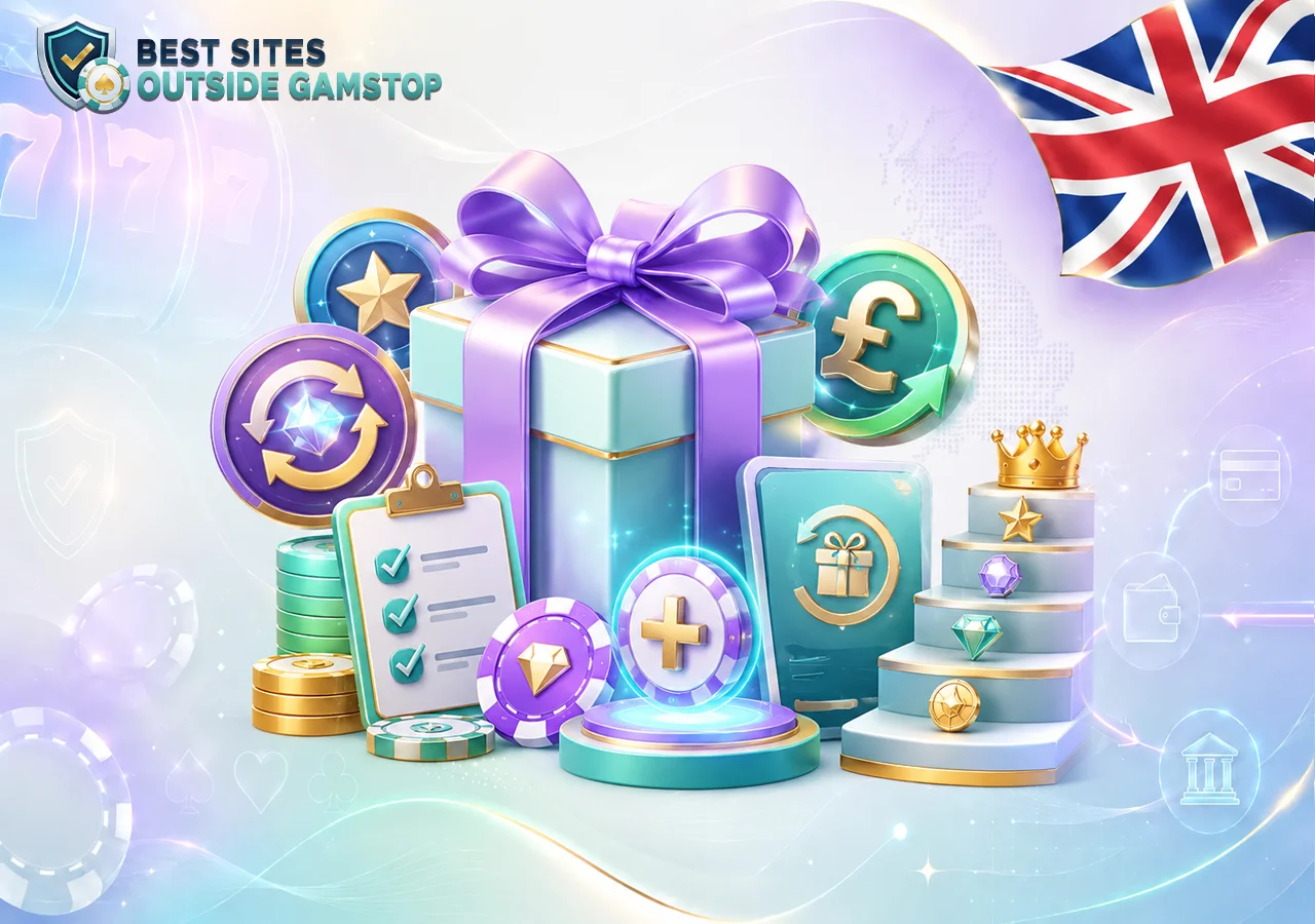 Explainer with flag, casinos, self-exclusion bypass overview